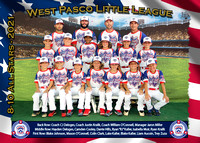 West Pasco Little League ALL STARS 2021