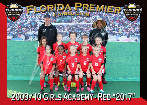 120- 2009 10 Girls Academy Red