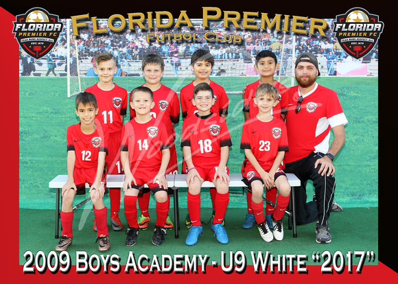 127- 2009 Boys Academy White
