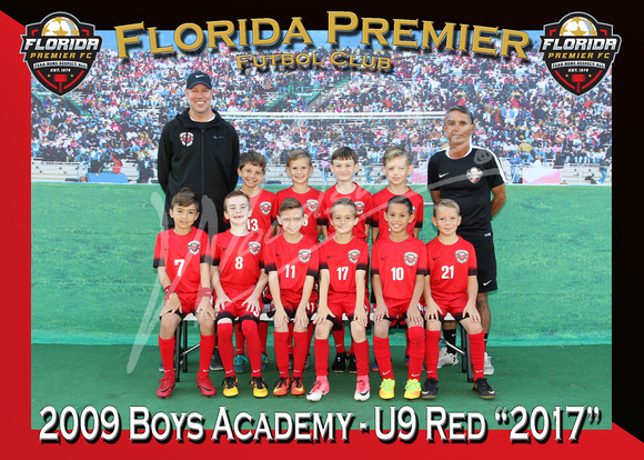 129- 2009 Boys Academy Red