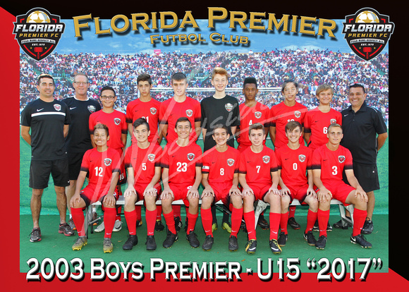 136- 2003 Boys Premier
