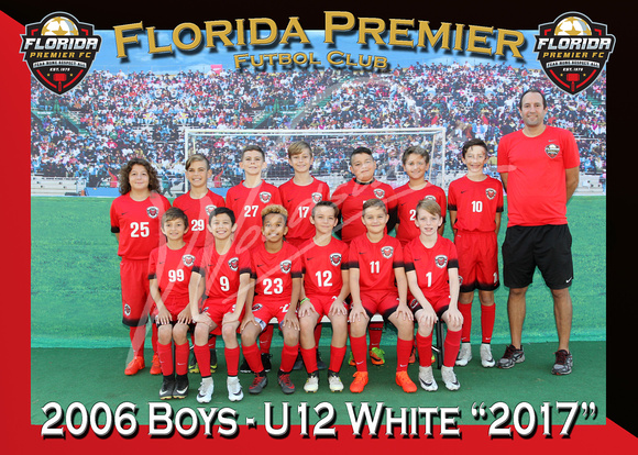 128- 2006 Boys U12 White