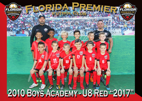 433- 2010 Boys Academy U8 Red