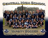 Central High Girls Soccer 1-18-11