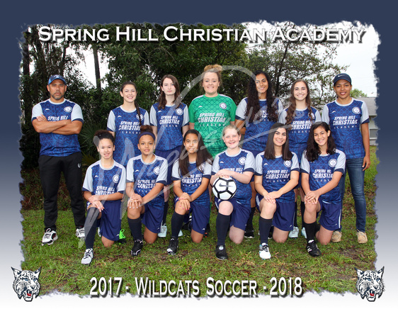 8x10 Girls SoccerTeam