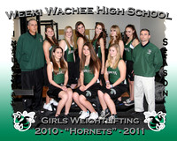 Weeki Wachee HS Girls Weightlifting 1-14-11