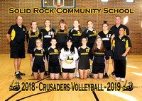 Solid Rock Volleyball 2018-19