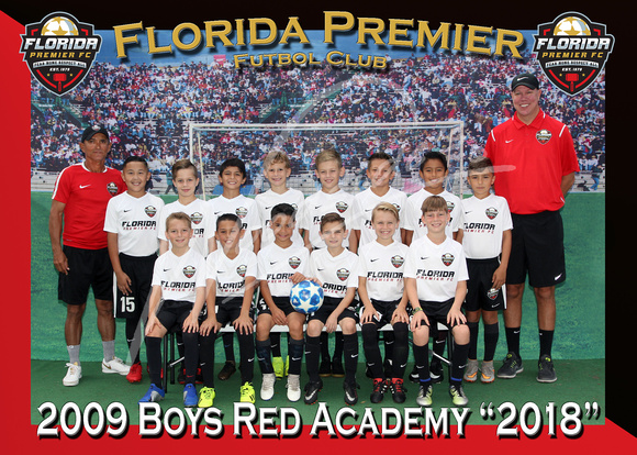 120- 2009 Boys Red Academy