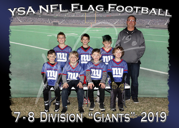 115- 7 - 8  Division Giants
