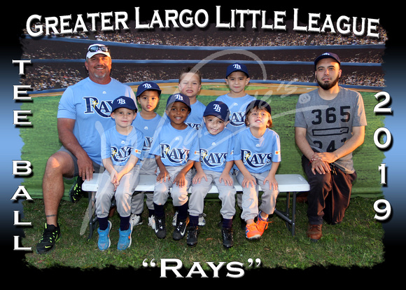 101- Rays T-Ball Lt Blue