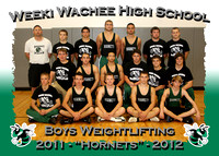 Weeki Wachee High School Boys Weightlifting 2011-2012