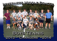 Inverness MS Boys Tennis 2013-14