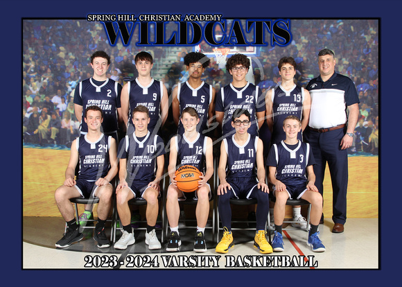 5x7Varsity Boys Basketball Team