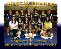 West Hernando Middle School- Volleyball 9-29-10