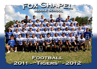 Fox Chapel Middle School Football 2011-2012