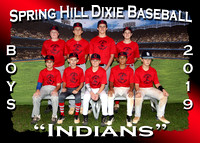 Spring Hill Dixie Baseball Fall 2019