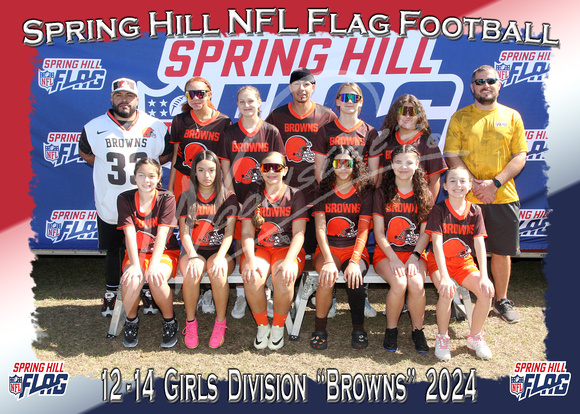 157- 12-14 Girls Browns