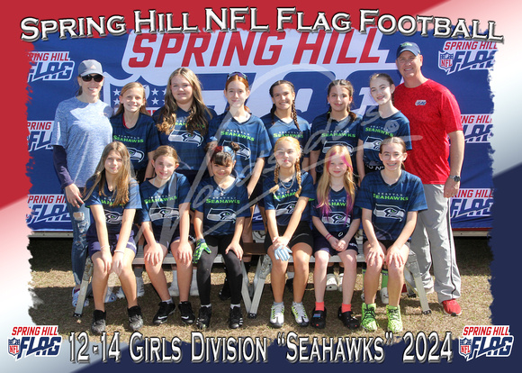 158- 12-14 Girls Seahawks