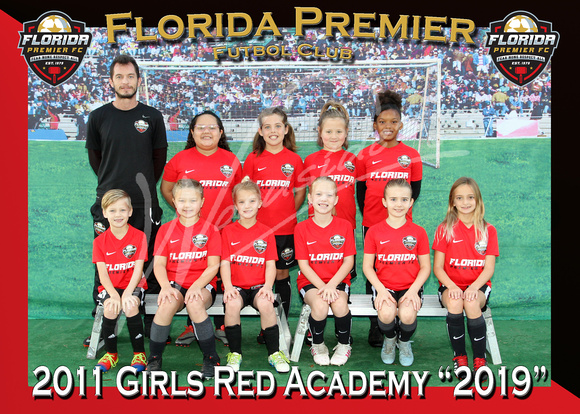 102- 2011 Girls Red Academy