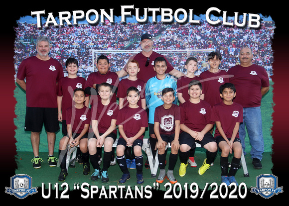 102- U12 Boys Spartans