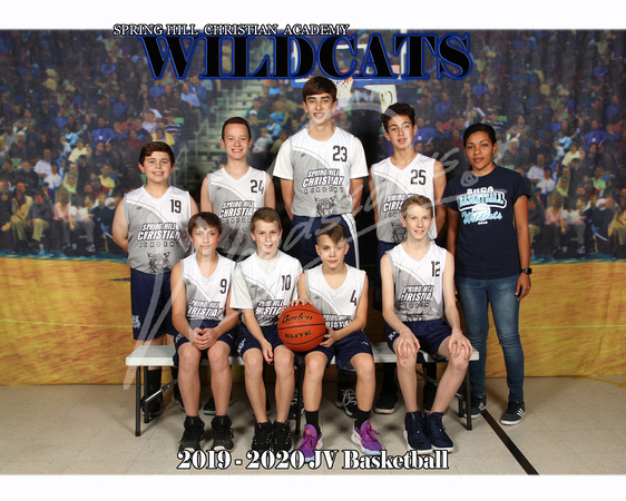 8x10JV Boys Basketball Team