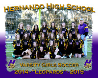 Hernando HS Girls Soccer 2014-2015