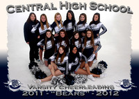 Central HS Cheerleaders 2011-2012
