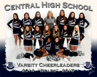 Central HS Cheerleading 2014-2015