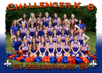 Challenger K8 Cheerleaders 2013-14