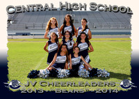 Central HS Cheerleaders 2013-14