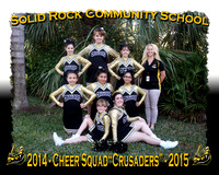 Solid Rock Community Cheerleaders 12-10-14