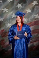 Ridgewood High Graduation- Posed w/Diploma