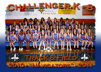 Challenger K8 Girls Track 3-22-2011
