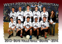 West Hernando Christian School Volleyball 2013-14