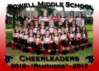 Powell Middle School Cheer
