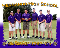 Hernando HS Boys Golf 2014-2015