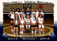 Central HS Volleyball 2013-14