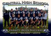 Central HS Boys Soccer 2014-2015