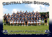 Central High Football 2014-2015