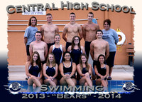 Central HS Swimming 2013-14