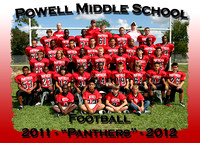 Powell MS Football 2011