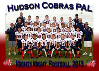 Hudson Cobras Football 2013