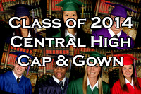2014 Central HS CAP AND GOWN
