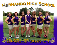 Hernando HS Girls Golf 2014-2015