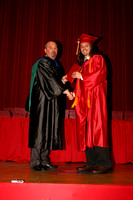 Hudson High- Graduation, Receiving Diploma 5-29-09