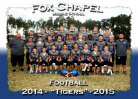 Fox Chapel MS Football 2014-2015