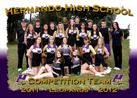 Hernando High School Competition Cheerleaders 2011-12