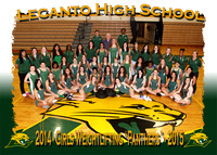 Lecanto HS Girls Weightlifting 2014-2015