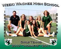 Weeki Wachee HS Girls Tennis 4-19-2011