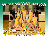 Winding Waters K8 Volleyball 2014-2015